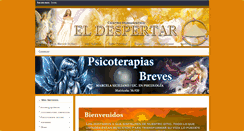 Desktop Screenshot of centroeldespertar.com