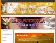 Tablet Screenshot of centroeldespertar.com